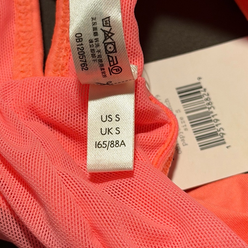 Coral Pink Ladies’ Very Prairie Bra Free People - Picture 3 of 4